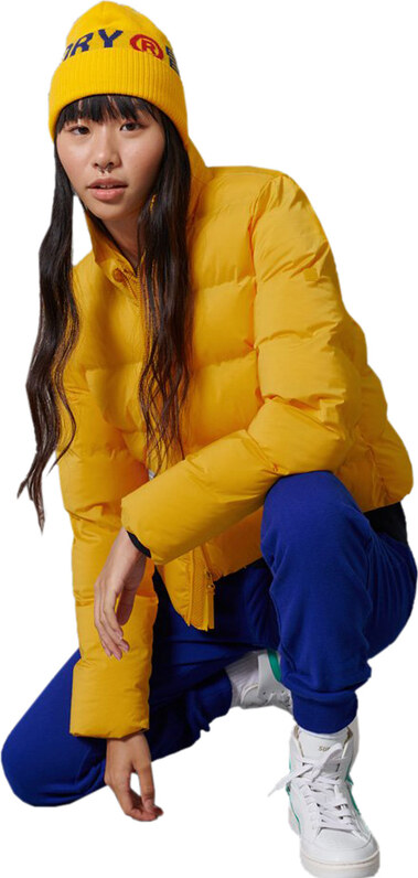 SUPERDRY SPORT CROP PUFFER ΜΠΟΥΦΑΝ ΓΥΝΑΙΚΕΙΟ WS310271A-K1K
