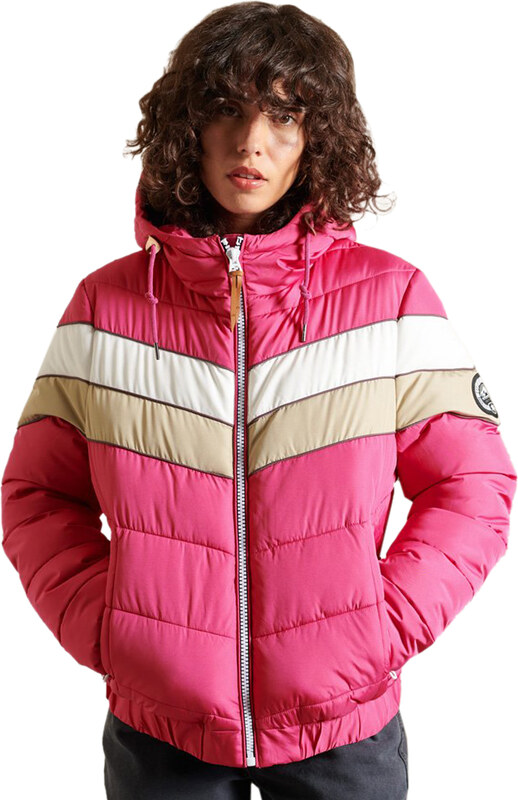 SUPERDRY SPIRIT RETRO PUFFER ΜΠΟΥΦΑΝ ΓΥΝΑΙΚEIO W5010963A-MME