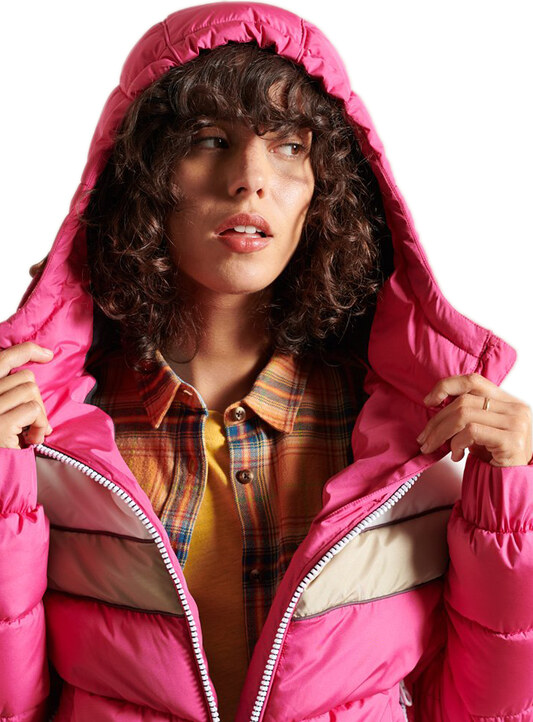 SUPERDRY SPIRIT RETRO PUFFER ΜΠΟΥΦΑΝ ΓΥΝΑΙΚEIO W5010963A-MME