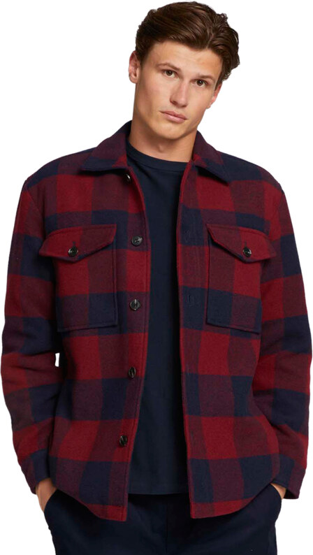 TOM TAILOR OVERSHIRT ΚΑΡΟ ΑΝΔΡΙΚΟ 1026691-28393