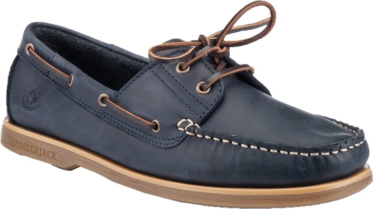Lumberjack - SM07804-005 H01 CC035 N - Navigator - Mood Indigo Blue - Ανδρικό παπούτσι boat shoes