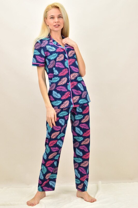 Potre Γυναικεία πιτζάμα σετ με σχέδιο