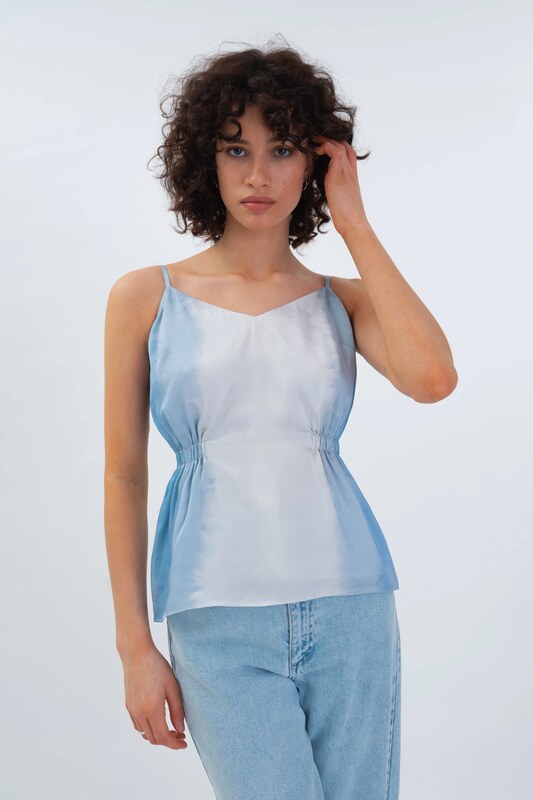 Aligne Τοπ 'Ferryn' μπλε / λευκό