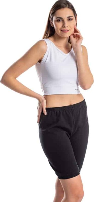 KOUSSIS-KROKIS Κοντό παντελονάκι πυτζάμας, ψηλόμεσο σορτσάκι Πράσινο