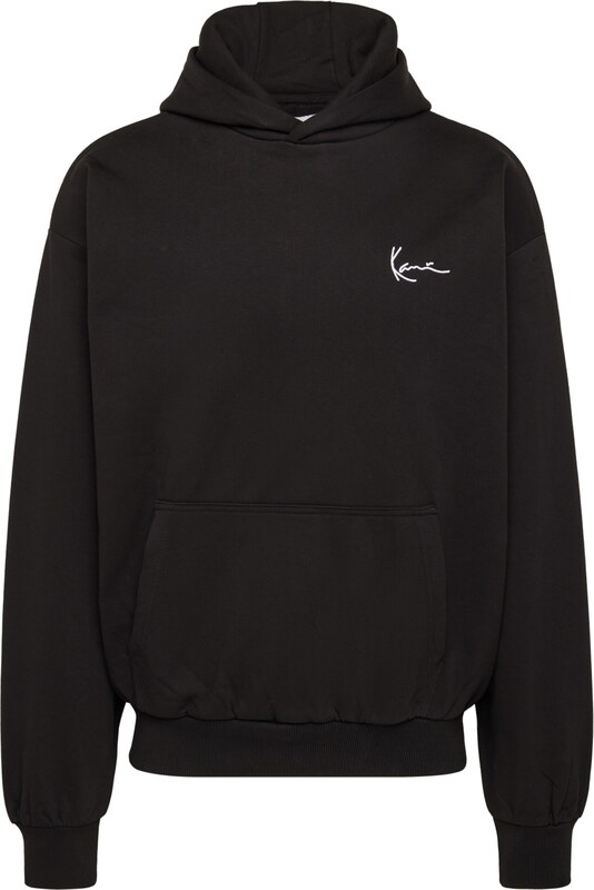 Karl Kani Μπλούζα φούτερ μαύρο / λευκό
