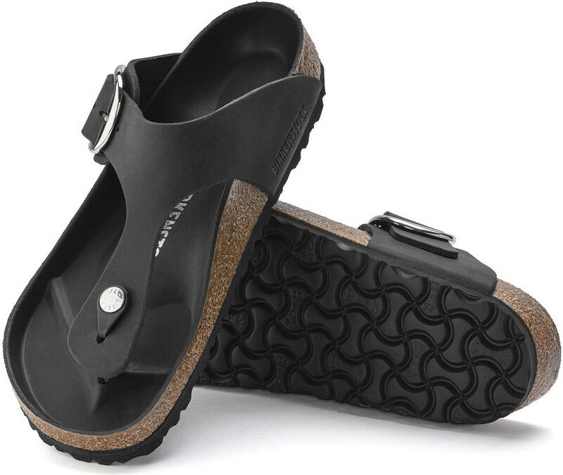 Birkenstock Gizeh Big Buckle Narrow Fit Γυναίκες - Σανδάλια Birkenstock - Μαύρο - 1023337-2.5