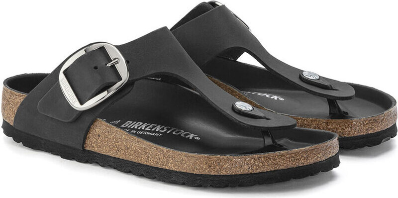 Birkenstock Gizeh Big Buckle Narrow Fit Γυναίκες - Σανδάλια Birkenstock - Μαύρο - 1023337-2.5