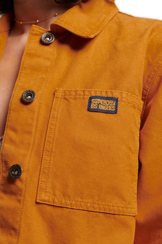 SUPERDRY VINTAGE CHORE OVERSHIRT ΓΥΝΑΙΚΕΙΟ W5011473A-9BI