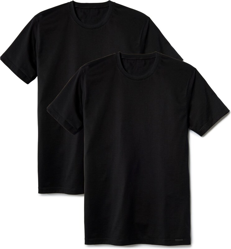 CALIDA Μπλουζάκι μαύρο