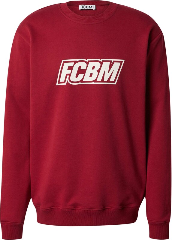FCBM Μπλούζα φούτερ 'Dian' κόκκινο