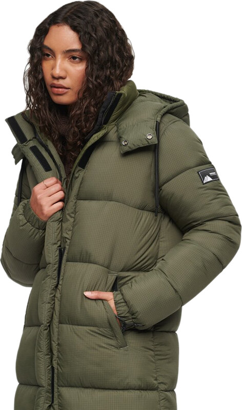 SUPERDRY RIPSTOP LONGLINE PUFFER ΜΠΟΥΦΑΝ ΓΥΝΑΙΚEIO W5011587A-9US