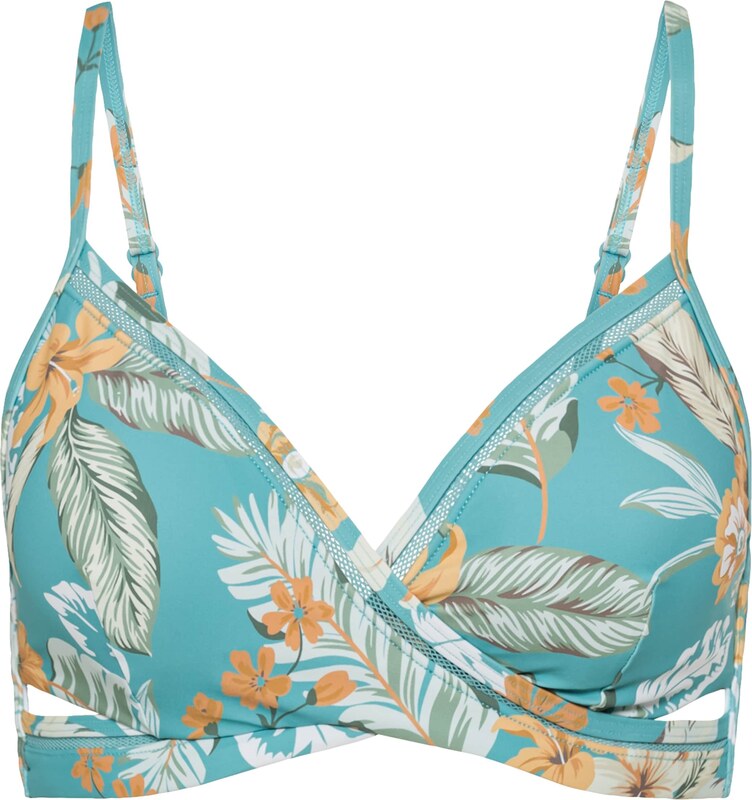 SUNSEEKER Τοπ μπικίνι 'Suva' γαλάζιο / πορτοκαλί
