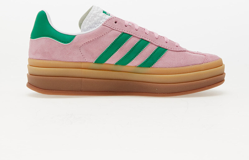 adidas Originals adidas Gazelle Bold W True Pink/ Green/ Ftw White