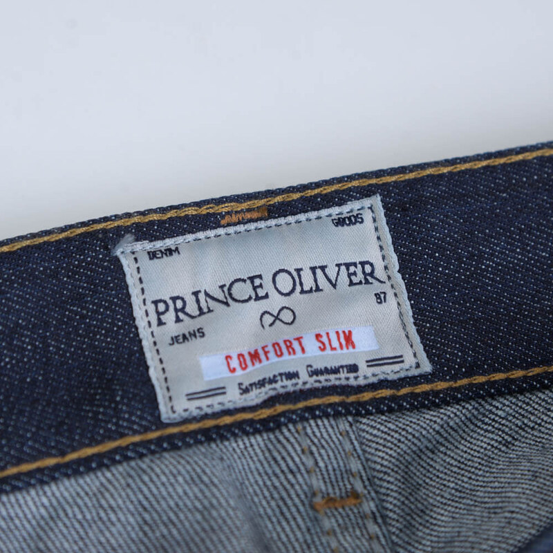 Prince Oliver Signature Jean Μπλε Σκούρο All Season Comfort Slim