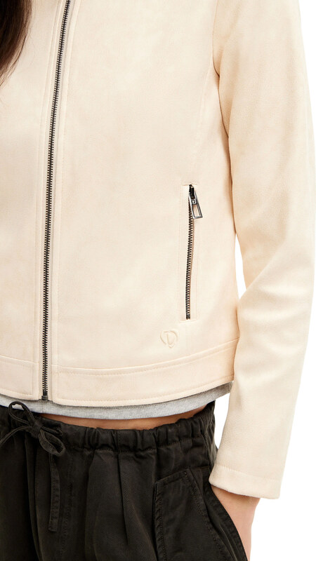 DESIGUAL 'TORONTO' SLIM BIKER JACKET ΓΥΝΑΙΚEIO 24SWEW12-1001