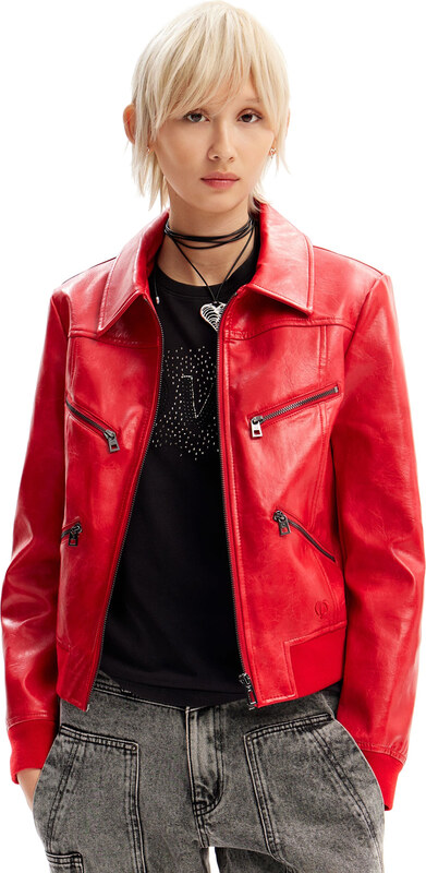 DESIGUAL 'KENT' RETRO BIKER JACKET ΓΥΝΑΙΚΕΙΟ 24SWEW25-3036