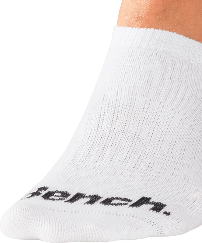 BENCH Αθλητικές κάλτσες μαύρο / λευκό