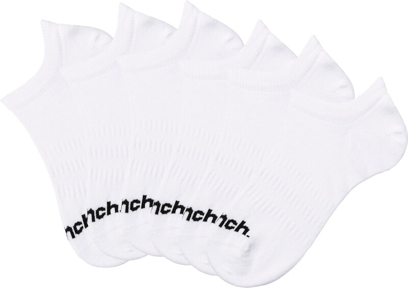 BENCH Αθλητικές κάλτσες μαύρο / λευκό