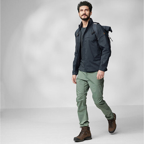 Fjällräven Abisko Hike Trousers M Άνδρες - Παντελόνια Fjällräven - Πράσινο - F86868R-614-54