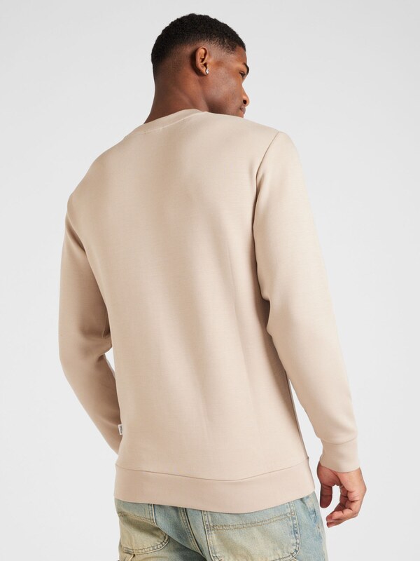 SELECTED Μπλούζα φούτερ 'MANUEL' γκριζομπέζ