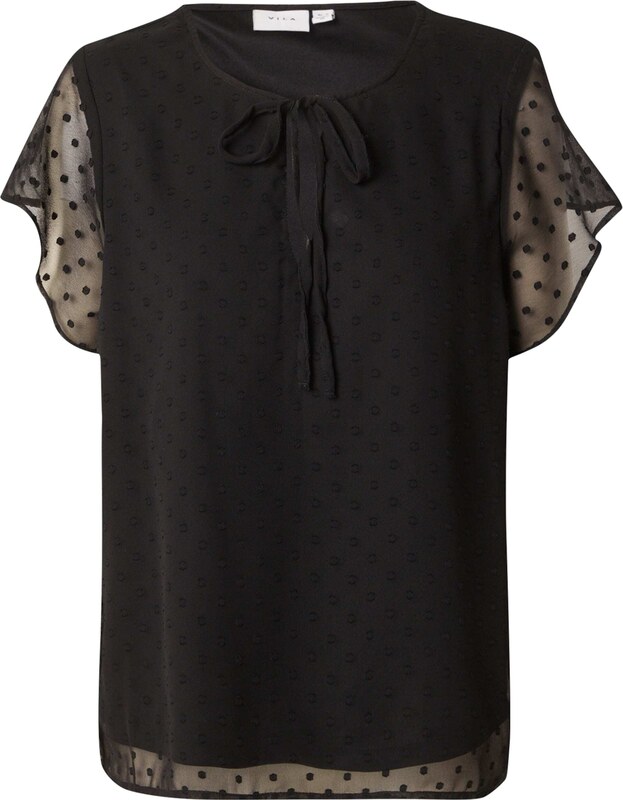 VILA Μπλούζα 'Edee' μαύρο