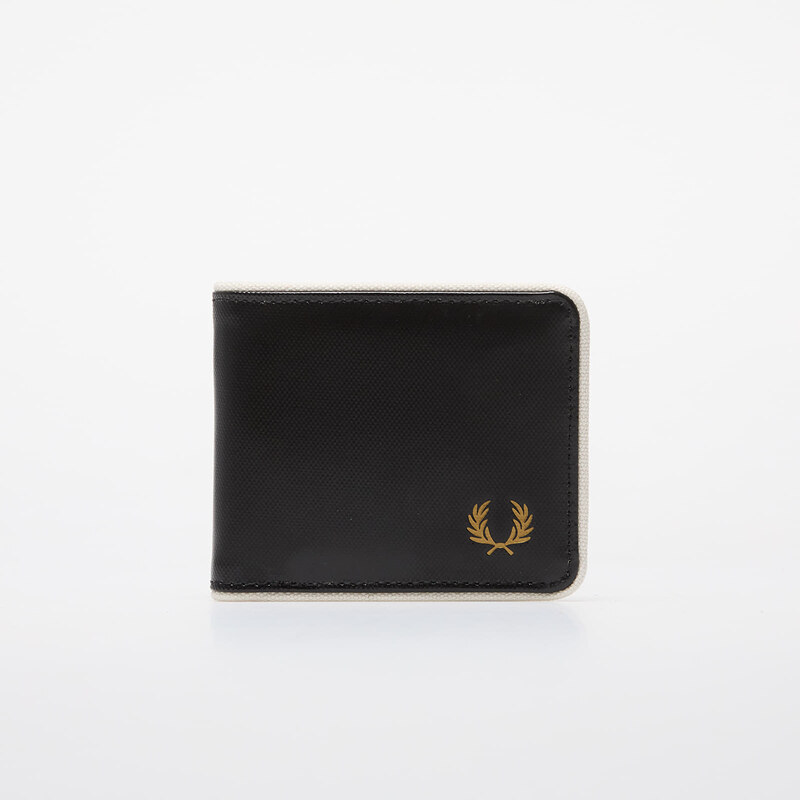 Πορτοφόλι FRED PERRY Coated Polyester Billfold Wall Black/ Ecru Universal