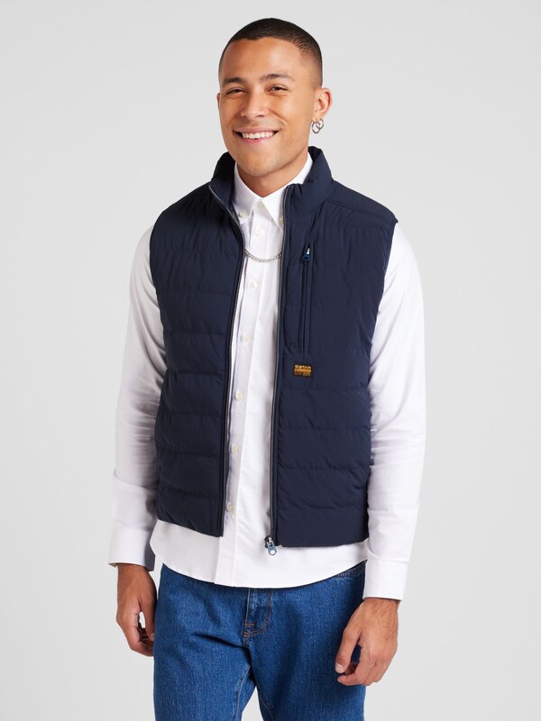 G-STAR Γιλέκο 'Foundation' σκούρο μπλε