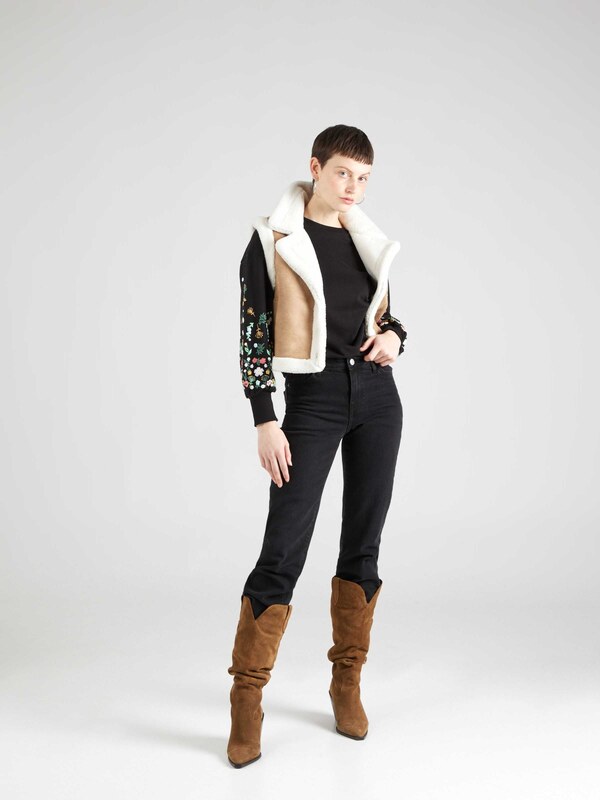 ONLY Μπλούζα φούτερ 'ONLBrooke' ανοικτό πράσινο / ροζέ / μαύρο / λευκό