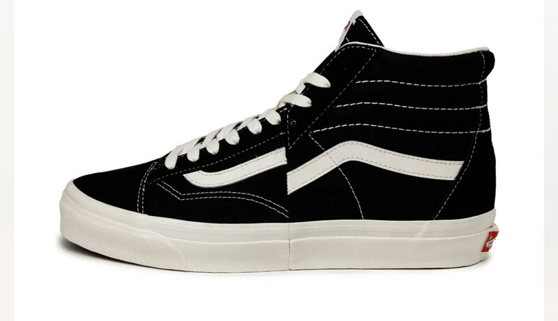 Vans Clash The Wall LX Suede/ Canvas Black/White - Οι άνδρες - Παπούτσια Vans - Μαύρος - VN000CNKBA2 - Μέγεθος: 44