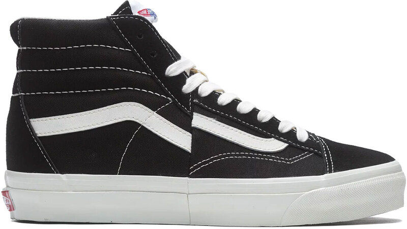 Vans Clash The Wall LX Suede/ Canvas Black/White - Οι άνδρες - Παπούτσια Vans - Μαύρος - VN000CNKBA2 - Μέγεθος: 44