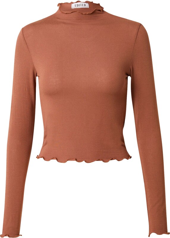 EDITED Μπλουζάκι 'Daniela' καφέ