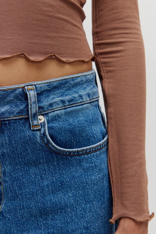 EDITED Μπλουζάκι 'Daniela' καφέ