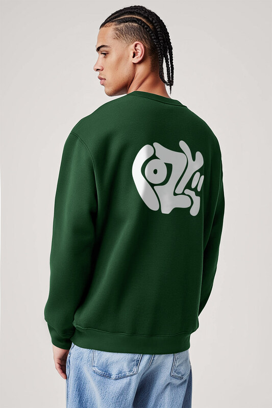 UnitedKind Cozy, Φούτερ σε Πράσινο Χρώμα