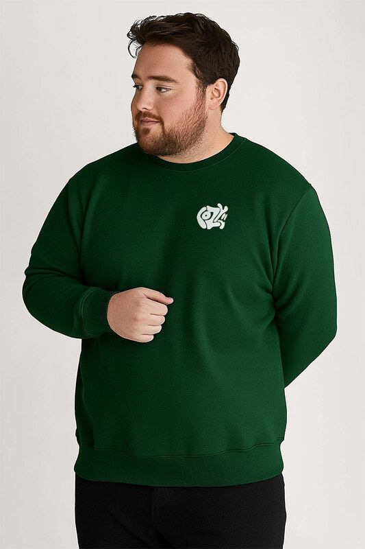 UnitedKind Cozy, Φούτερ σε Πράσινο Χρώμα