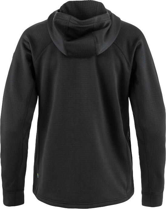 Fjällräven Abisko Grid Fleece Hoodie W Γυναίκες - Φούτερ και μπλούζες με κουκούλα Fjällräven - Μαύρο - F14600184-550-XS