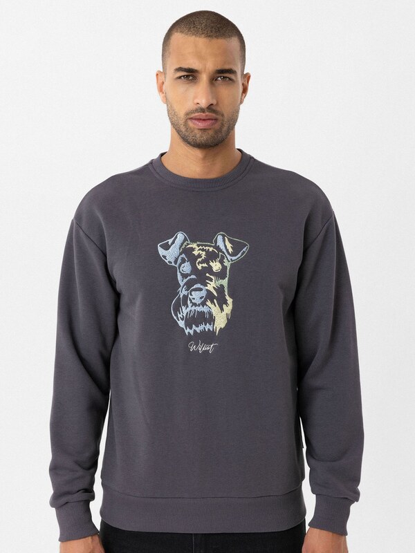 Williot Μπλούζα φούτερ γκρι / ανάμεικτα χρώματα