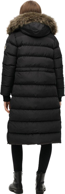 SUPERDRY EVEREST FAUX FUR LONGLINE ΜΠΟΥΦΑΝ ΓΥΝΑΙΚΕΙΟ W5011788A-02A