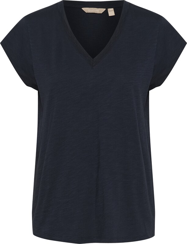 CULTURE Μπλουζάκι 'CU Biana' μπλε μαρέν