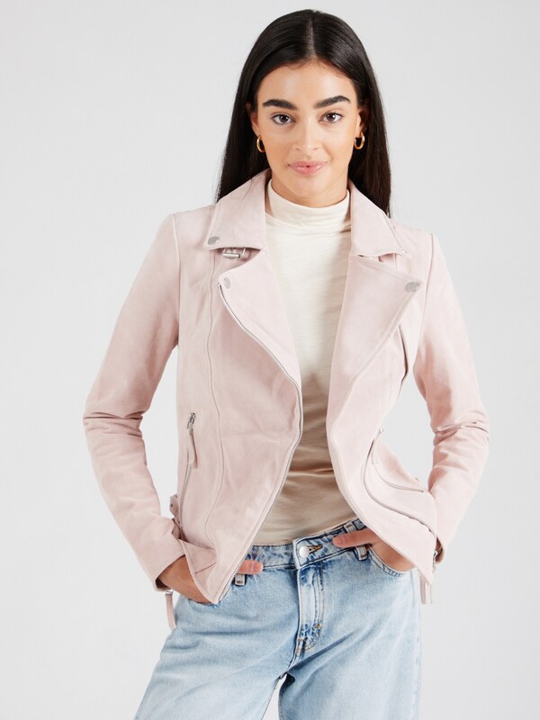 FREAKY NATION Φθινοπωρινό και ανοιξιάτικο μπουφάν 'Taxi Driver' ροζέ