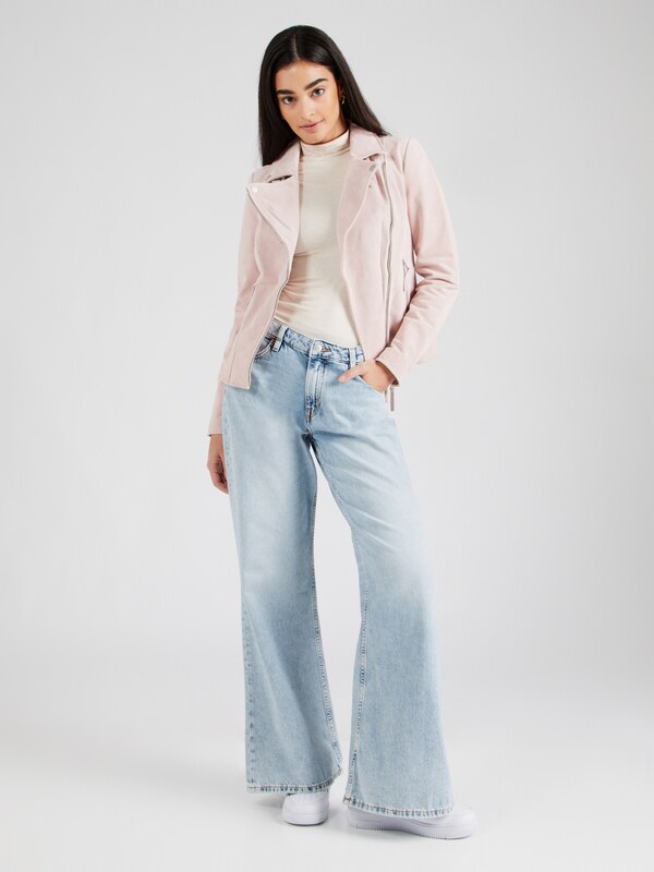 FREAKY NATION Φθινοπωρινό και ανοιξιάτικο μπουφάν 'Taxi Driver' ροζέ