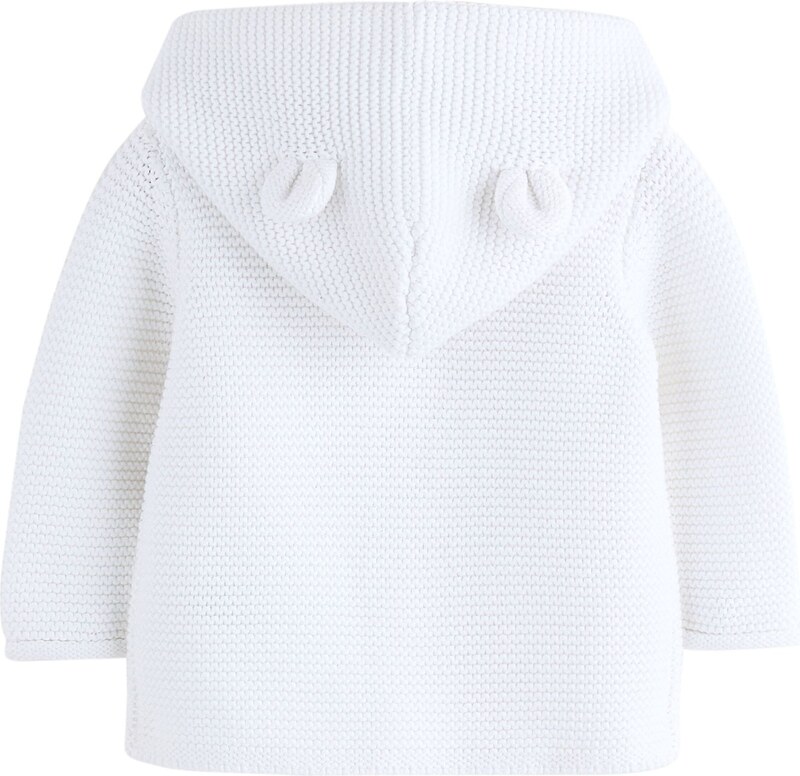 Next Πλεκτή ζακέτα λευκό