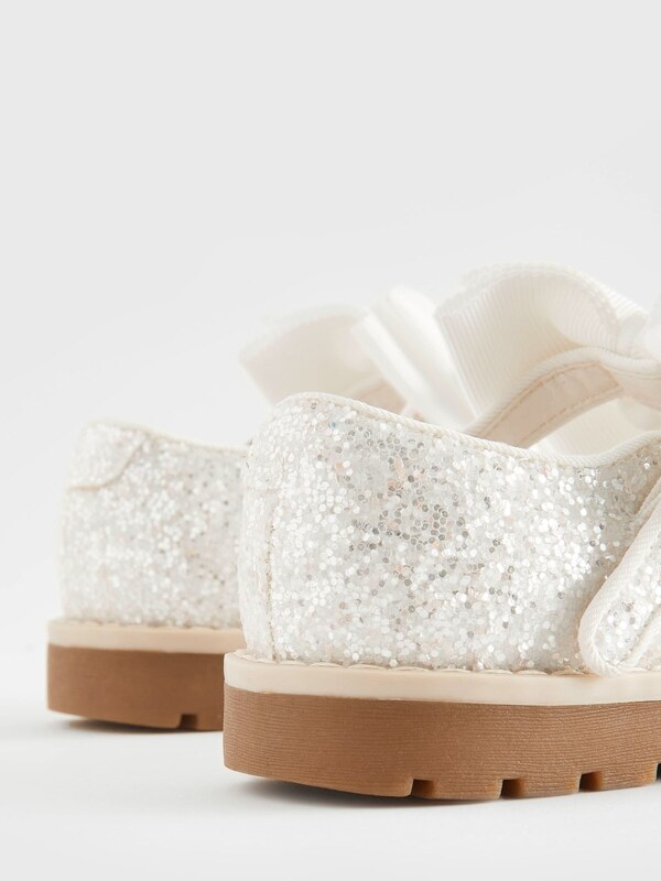 Next Μπαλαρίνα χρυσό / ασημί / λευκό