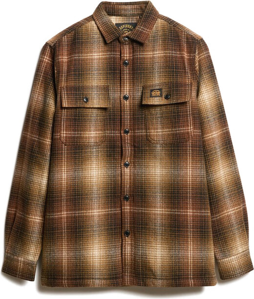 SUPERDRY 'MILLER' WOOL OVERSHIRT ΑΝΔΡIKO M4010720A-B9C