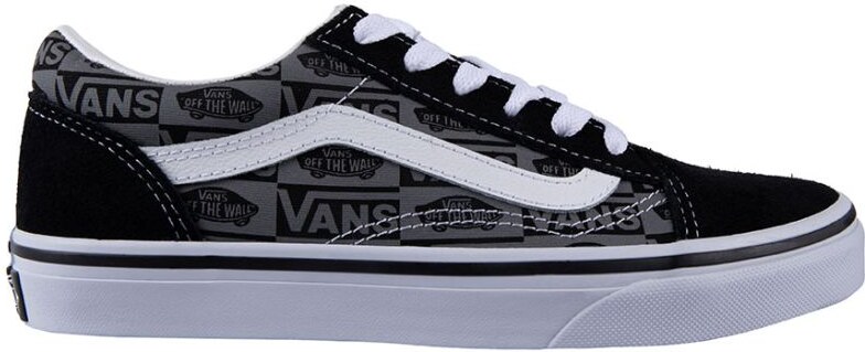 Vans Old Skool Μάυρα Λογότυπο