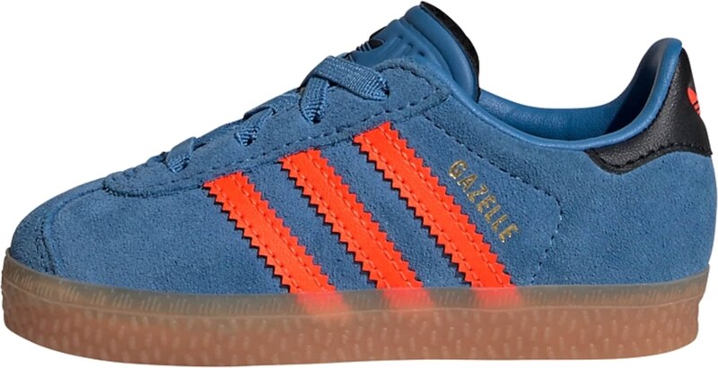 ADIDAS ORIGINALS Σνίκερ 'Gazelle' μπλε / χρυσό / κόκκινο / μαύρο