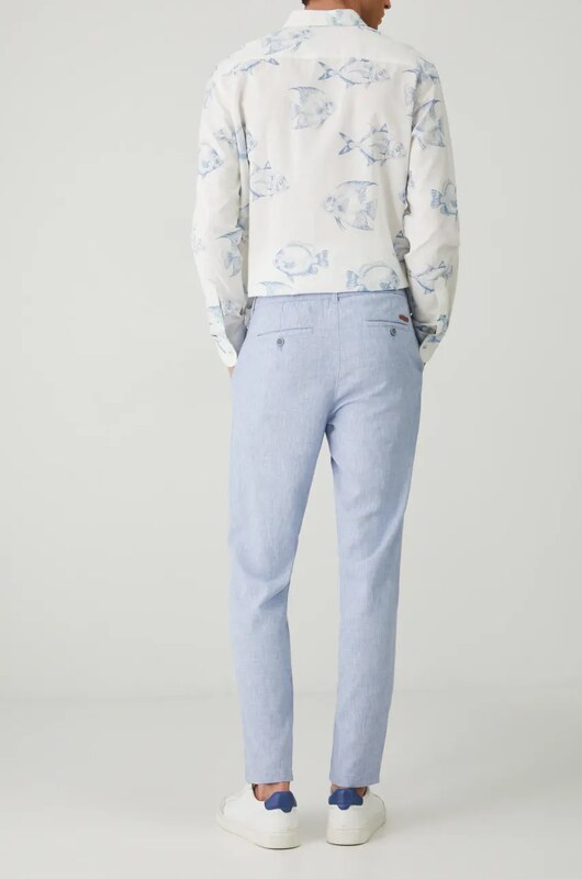 Λινό παντελόνι Medicine