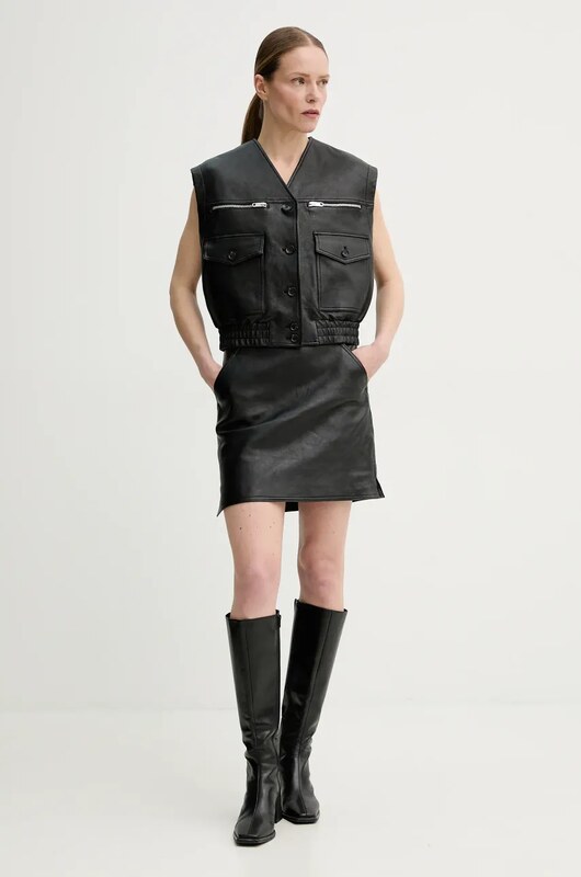 Δερμάτινο γιλέκο Bally