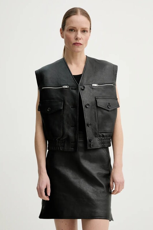 Δερμάτινο γιλέκο Bally