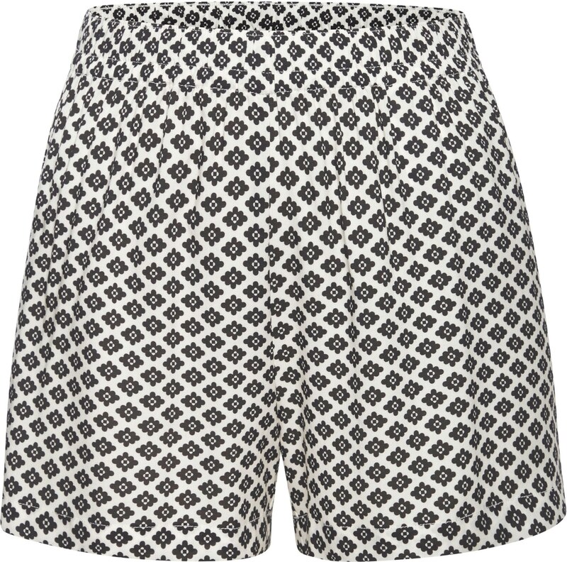 LASCANA Παντελόνι πιτζάμας μαύρο / λευκό