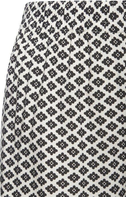 LASCANA Παντελόνι πιτζάμας μαύρο / λευκό